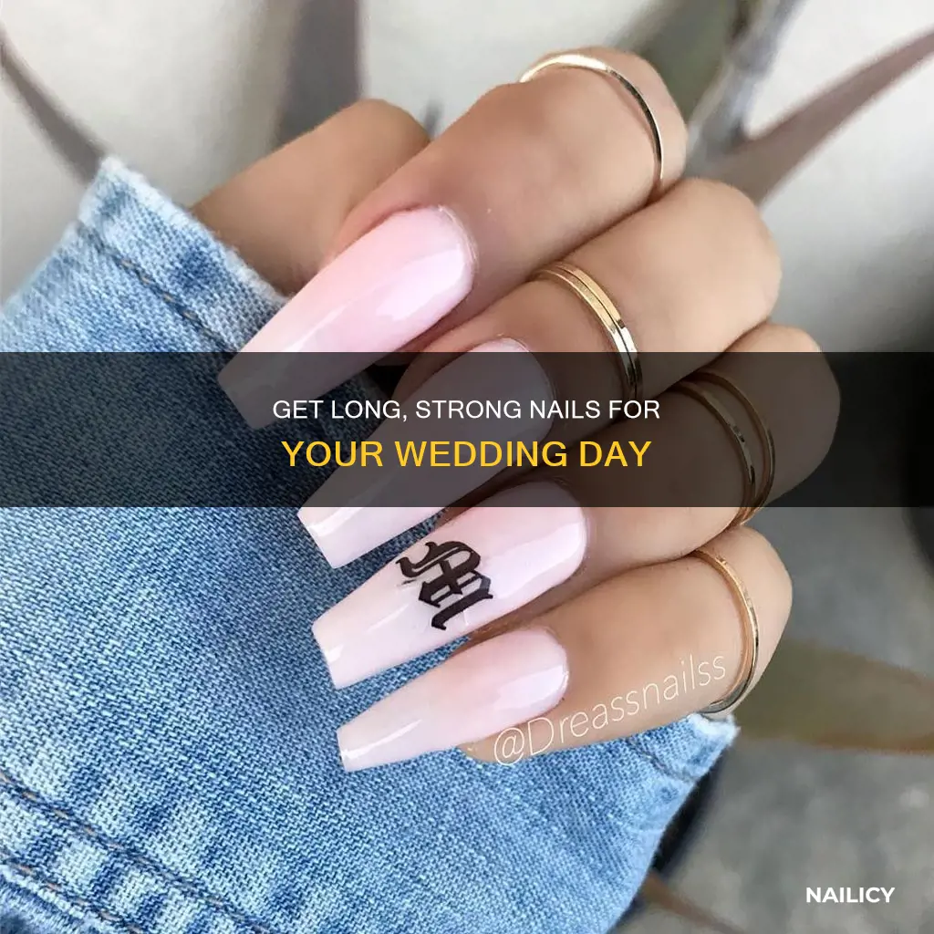 how to grow your nails out for wedding
