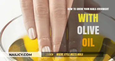 The Magic of Olive Oil: Overnight Nail Growth