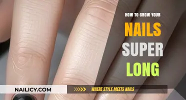 The Secret to Growing Super Long Nails