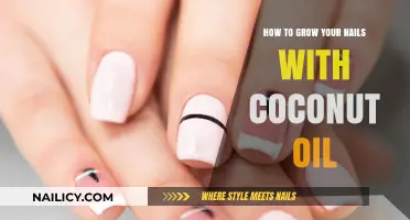 Coconut Oil Nail Care: Growing Healthy Nails