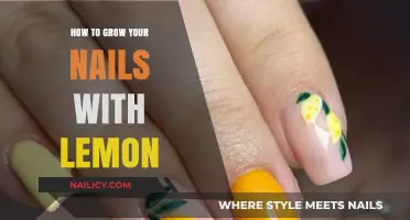Lemon Power: Growing Nails with Citrus