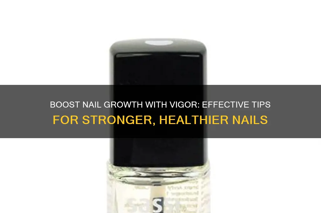 how to grwo your nail with viger