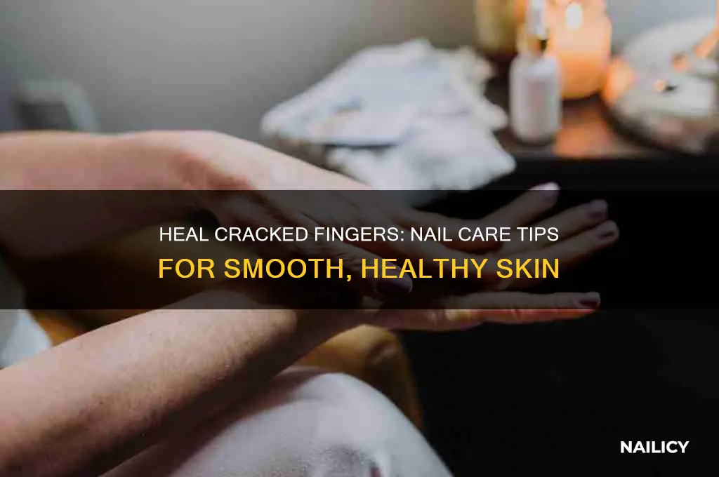 how to h eal cracked fingers by nails