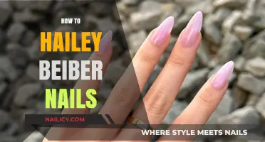 Achieve Hailey Bieber's Signature Glazed Donut Nails: A Step-by-Step Guide
