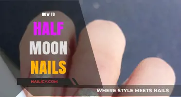 Mastering Half Moon Nails: A Step-by-Step Guide to Chic Manicures