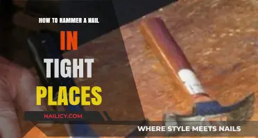 Mastering Nail Hammering in Tight Spaces: Tips and Techniques