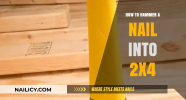Mastering the Art of Hammering Nails into 2x4 Wood Effortlessly