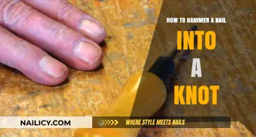 Mastering the Art of Hammering Nails into Knots: A Step-by-Step Guide