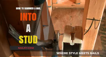 Mastering the Art of Hammering Nails into Studs: A Step-by-Step Guide