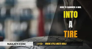 Hammering Nails into Tires: A Step-by-Step Guide for Unusual Repairs
