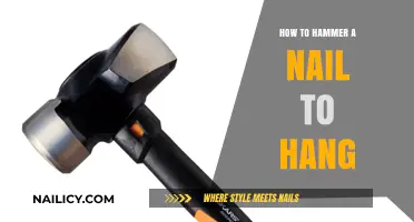 Master the Art of Hanging: Hammering Nails Like a Pro