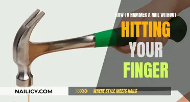 Hammering Nails Safely: Avoid Hitting Your Fingers