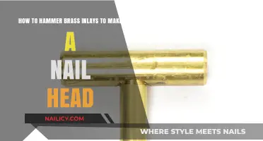 Hammering Brass Inlays: Creating Nail Heads