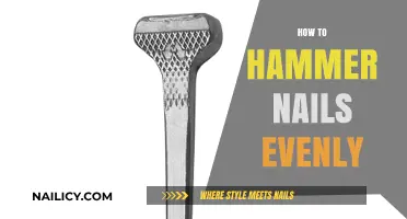 Mastering the Art of Evenly Hammered Nails: Tips and Techniques