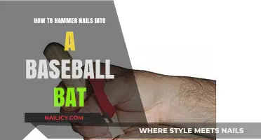 Mastering the Art of Hammering Nails into a Baseball Bat