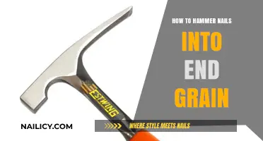 Mastering the Art of Hammering Nails into End Grain Wood