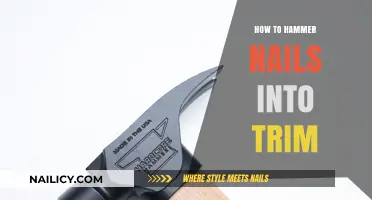 Hammering Nails: Trim Technique Tips