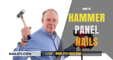 Mastering the Art of Hammering Panel Nails: A Step-by-Step Guide