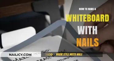 Easy Steps to Hang Your Whiteboard Securely Using Nails