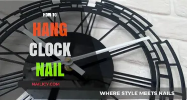 Mastering the Art of Hanging a Clock with a Single Nail