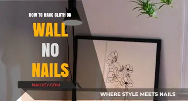Creative No-Nail Solutions: Hanging Fabric on Walls Effortlessly