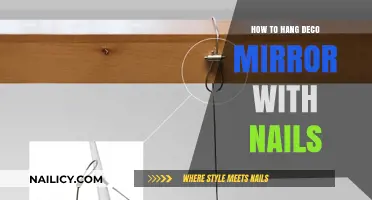 Easy Steps to Hang Your Deco Mirror Using Nails Perfectly
