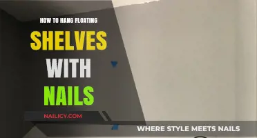 Easy Guide: Hanging Floating Shelves with Nails for Beginners