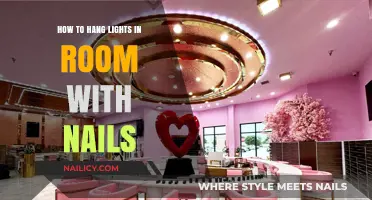 Easy Nail Hanging Tips for Room Lights: A Step-by-Step Guide
