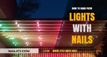 Easy Guide to Hanging Patio Lights with Nails: Brighten Your Space