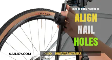 Perfect Picture Hanging: Aligning Nail Holes Like a Pro