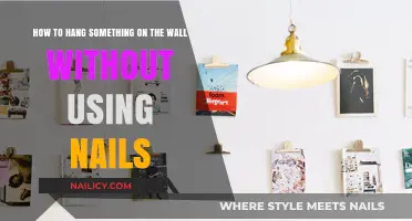 Effortless Wall Decor: Hanging Without Nails Made Simple