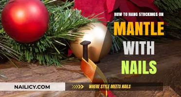 Easy Guide: Hanging Stockings on Your Mantle Using Nails