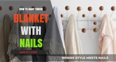 Easy DIY Guide: Hanging Throw Blankets with Nails Stylishly