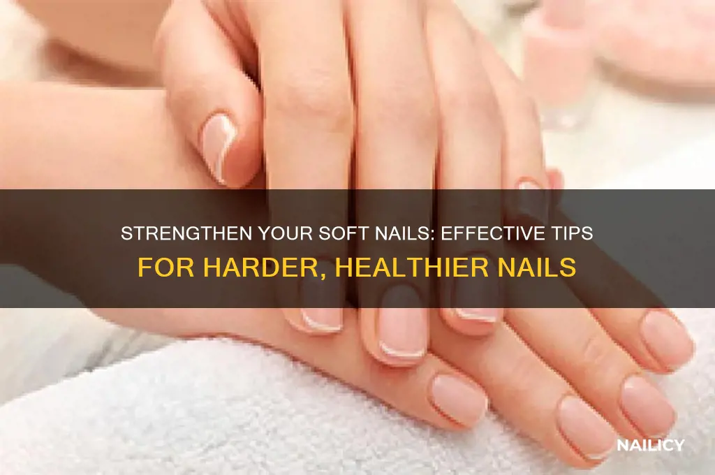 how to harden soft nails