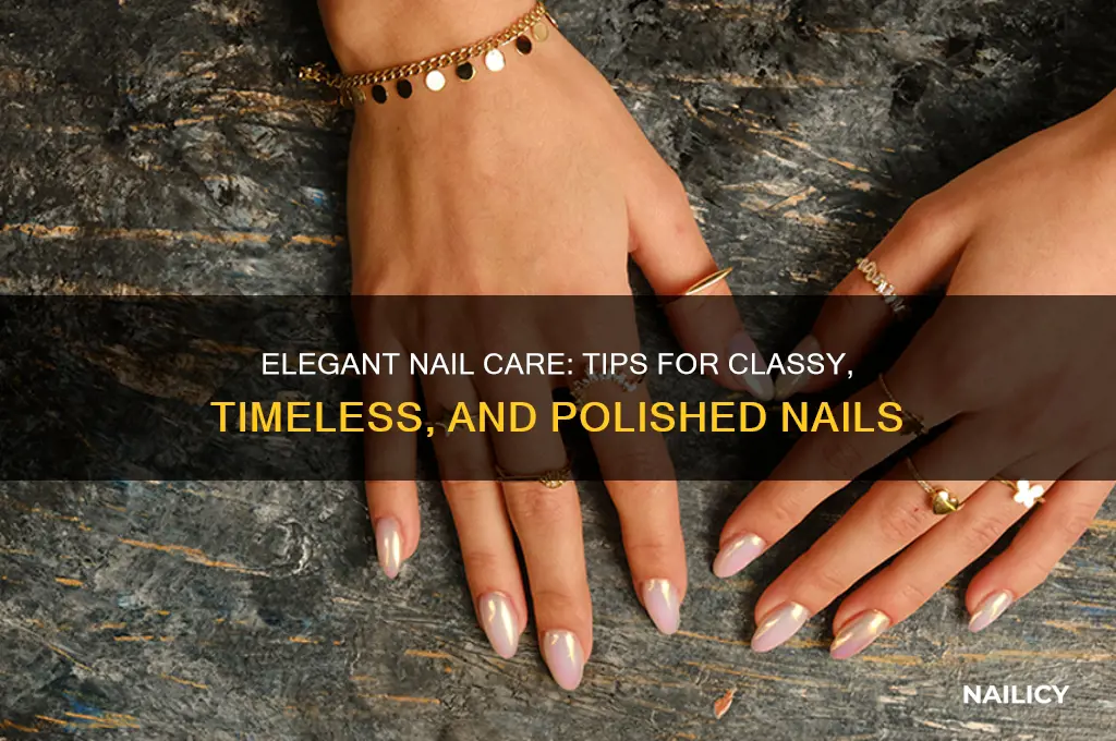 how to have classy nails