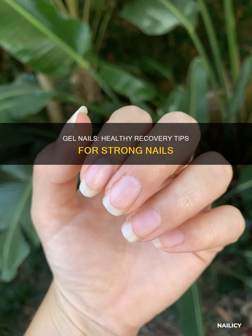how to have healthy nails after gel