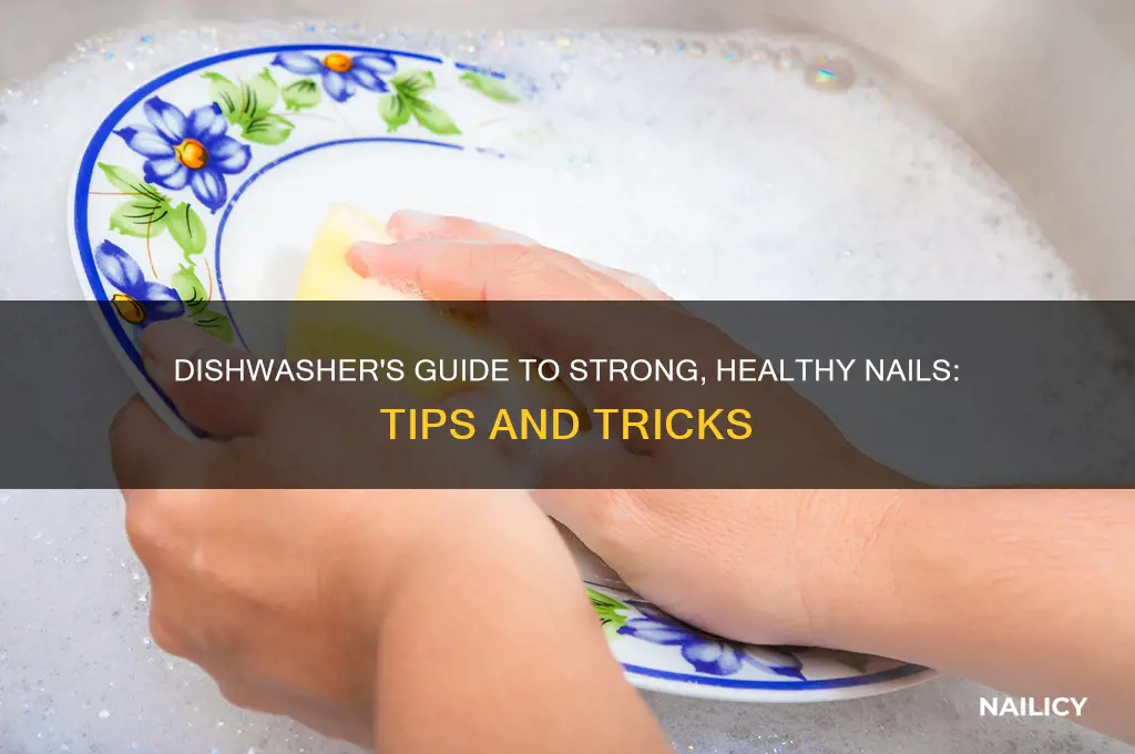 how to have strong nails as a dishwasher