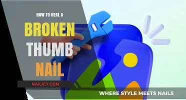 Quick Fixes: Healing a Broken Thumb Nail with Ease