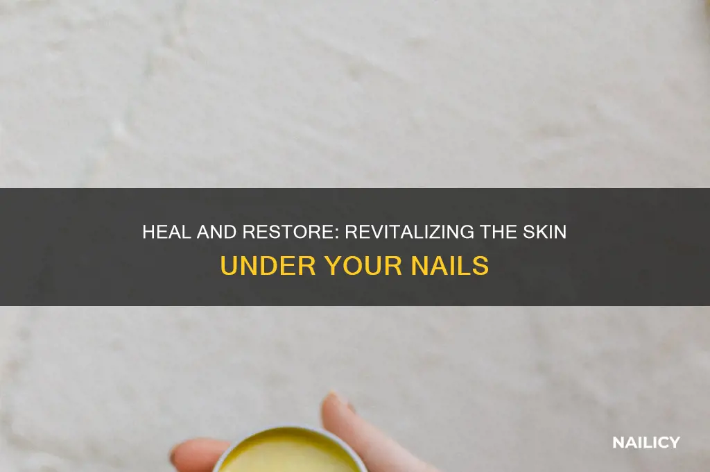 how to heal the skin under your nails