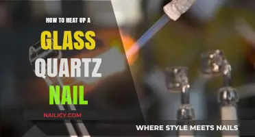 Mastering the Art of Heating a Glass Quartz Nail Safely
