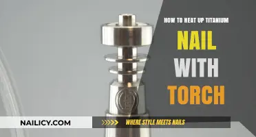 Mastering the Art: Heating a Titanium Nail with a Torch Safely