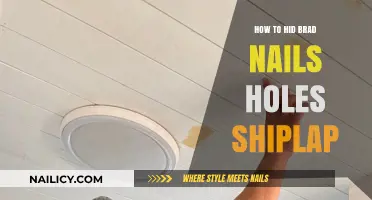 Conceal Brad Nail Holes in Shiplap: A Seamless DIY Guide