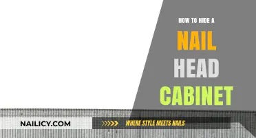 Conceal Nail Heads: A Guide to Seamless Cabinet Finishes