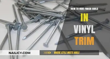 Concealing Finish Nails in Vinyl Trim: A Step-by-Step Guide