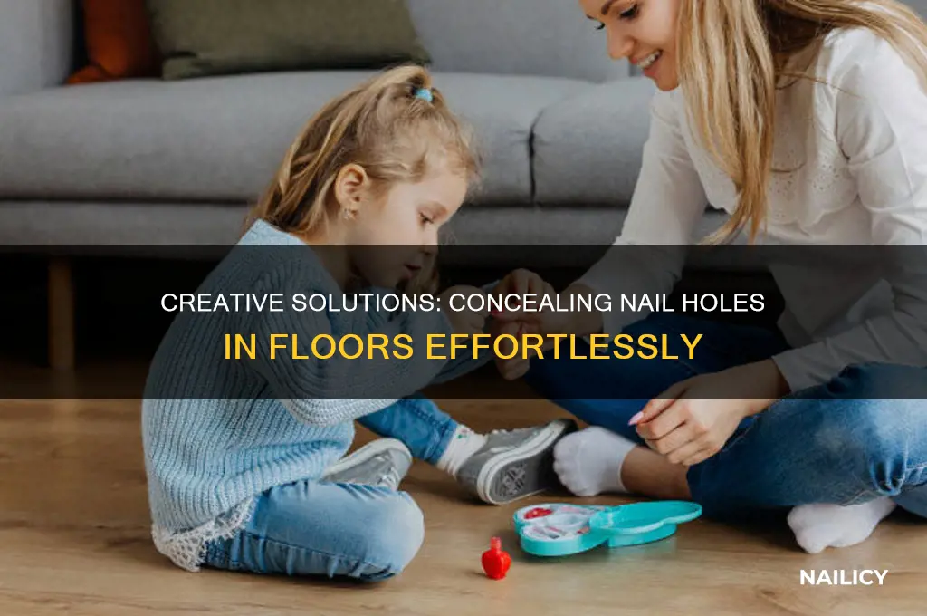 how to hide nail floor