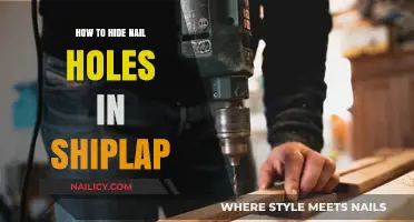 Conceal Nail Holes in Shiplap: Easy DIY Repair Techniques