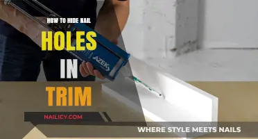 Concealing Nail Holes in Trim: Easy Tricks