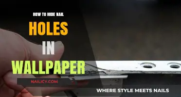 Conceal Nail Holes in Wallpaper: Quick and Easy DIY Fixes