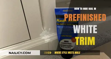 Concealing Nails in White Trim: Pro Tips