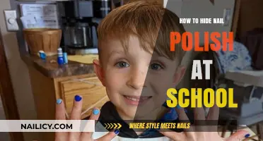 Sneaky Tips: Concealing Nail Polish at School Without Getting Caught